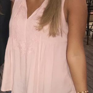 Pink top from Francessca’s